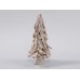 Χριστουγεννιάτικο Διακοσμητικό Ξύλινο Δεντράκι, με Κομμάτια Ξύλου (29cm)